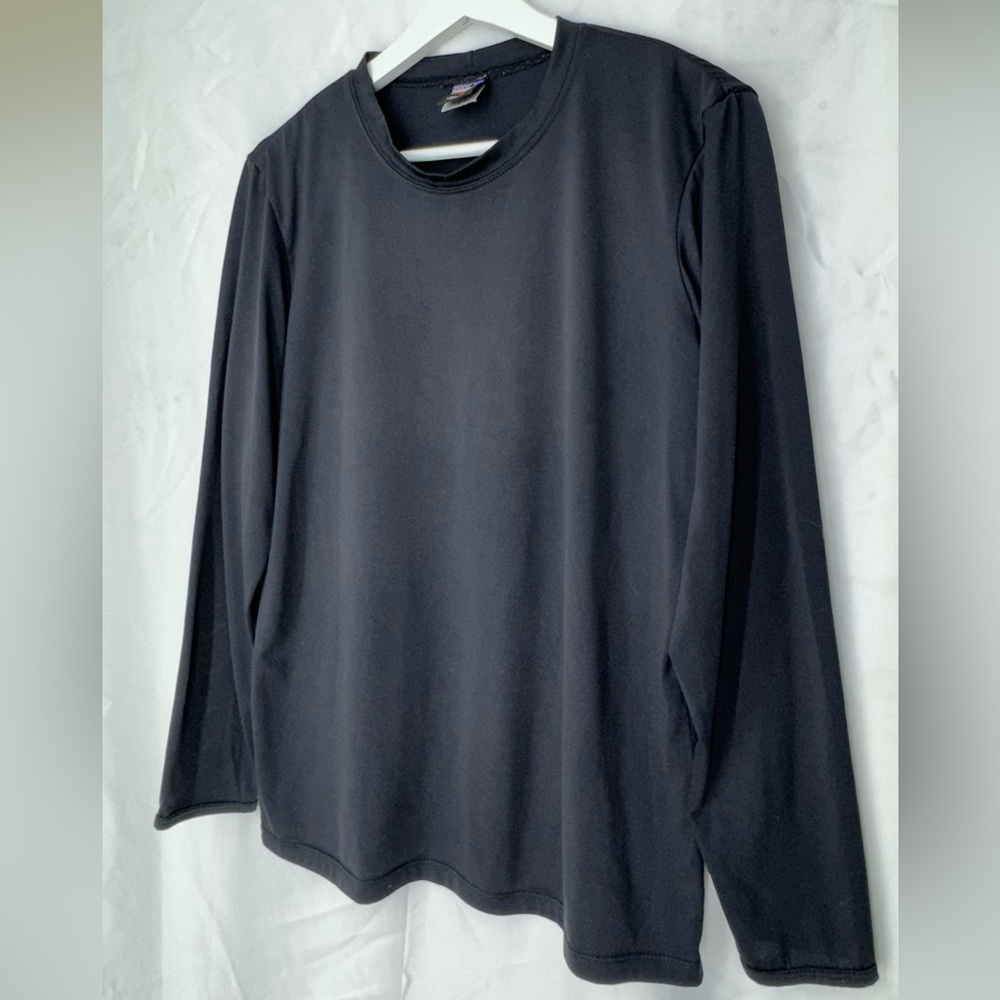 Patagonia Capilene Black Long-Sleeved Sport Size S - Picture 3 of 10